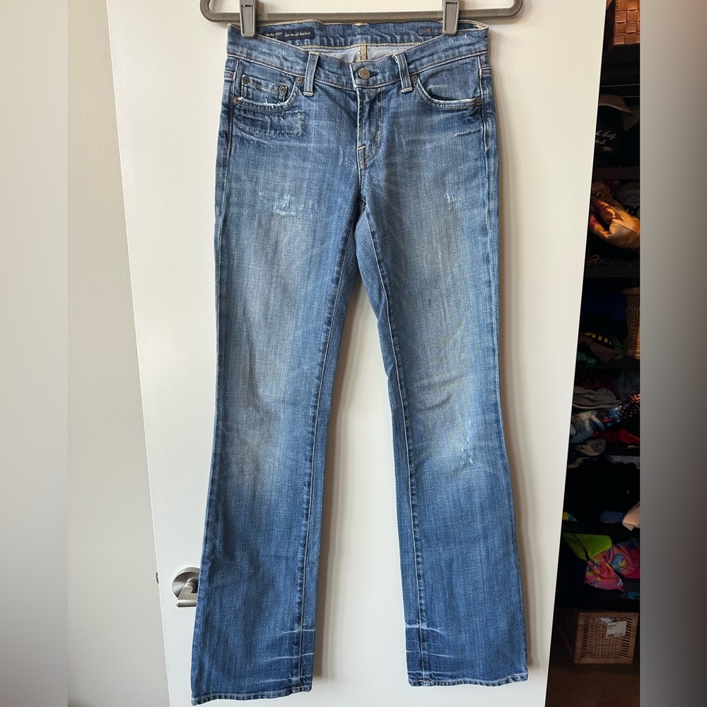 Vintage Citizens Of Humanity Low-rise bootcut denim